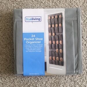 trueliving 24 Pocket Shoe Organizer